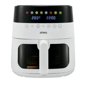 Freidora de Aire ATMA con Visor FR246AWP 6Lts Blanco